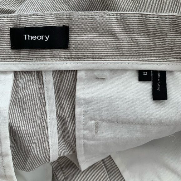 Theory Men Zaine SW bar cotton shorts - Picture 3 of 4